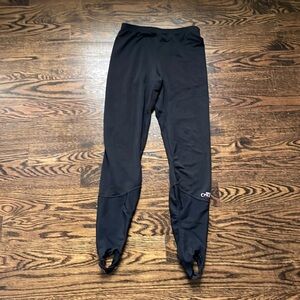 Hot chillly bottom layer pants black size large, ski